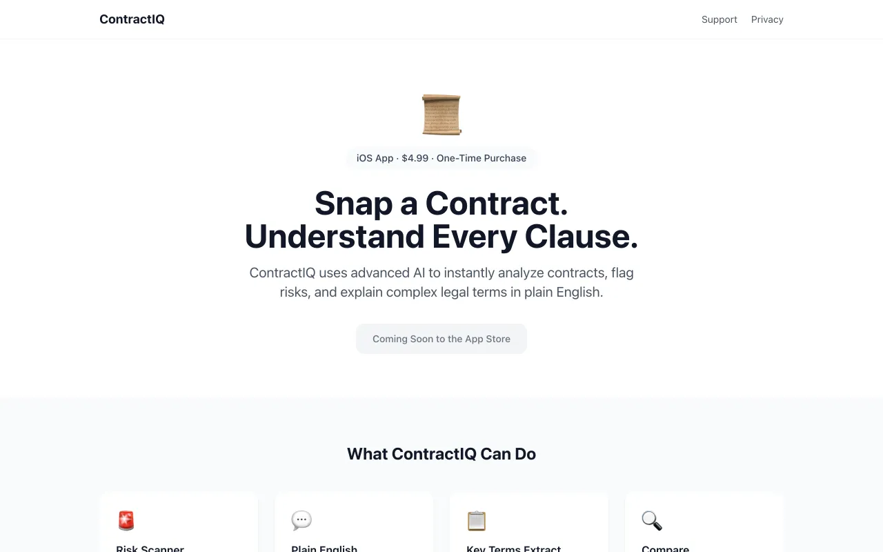 ContractIQ preview