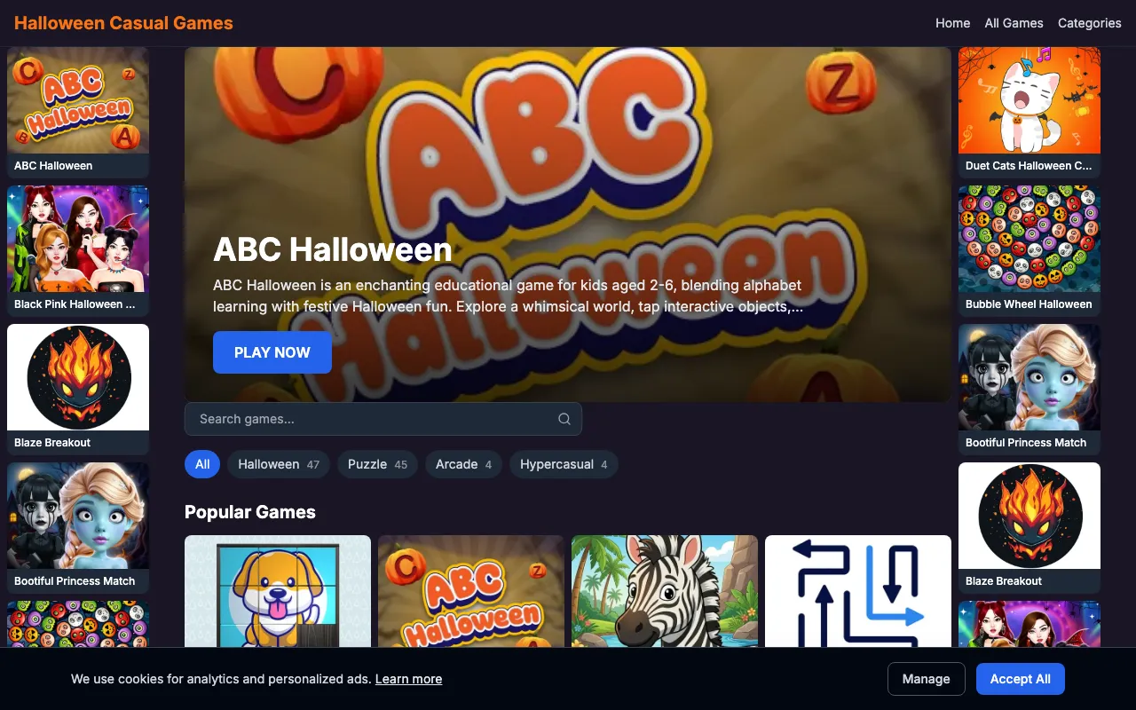 Halloween Casual Games preview