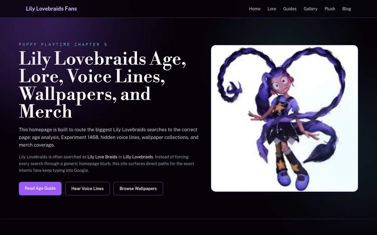 Lily Lovebraids preview